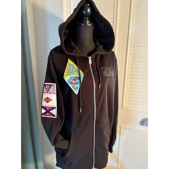 Switch remarkable Other - SWITCH REMARKABLE Men’s Superior Face ZipUp Hoodie Limited Edition w Patches